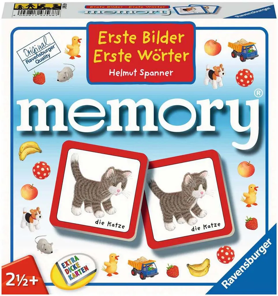 Développer la Mémoire et le Langage dès 2 Ans - Jeu Memory Ravensburger