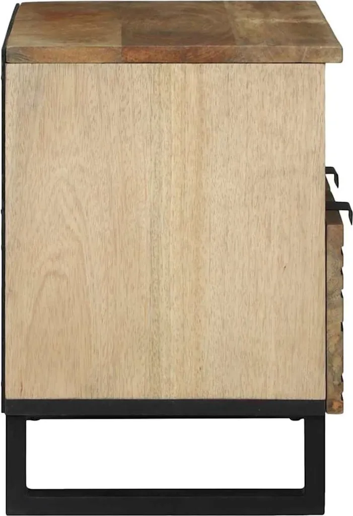 Mobile Porta TV 70x33x46 cm Marrone Maison Exclusive - Design Salotto - 4