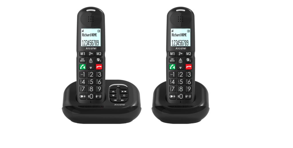 Alcatel XL685 Voice Duo DE, schwarz