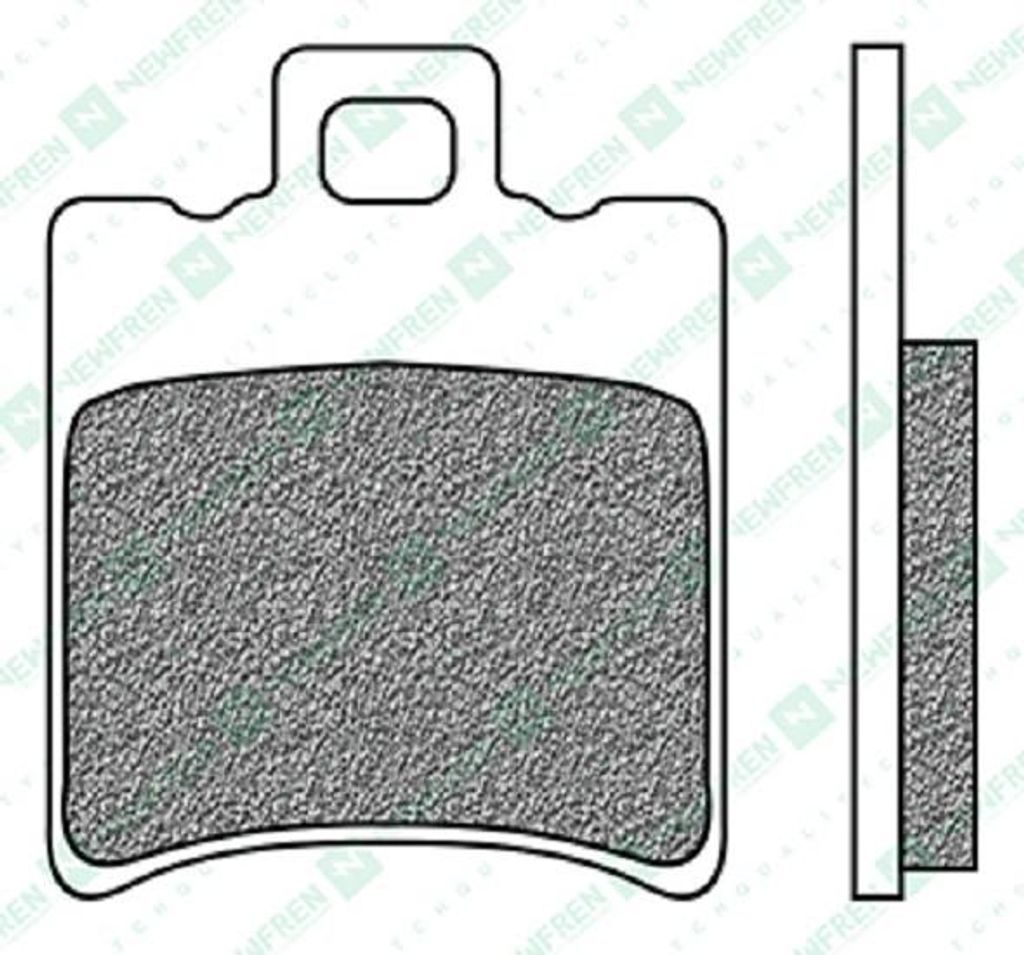 Bremsbelag Newfren FD0196BE1 (Satz pro Scheibe) Scooter Elite Organic