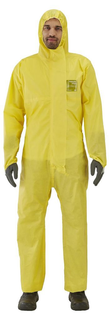 Combinaison de peintre Combinaison de travail jaune Image du produit 