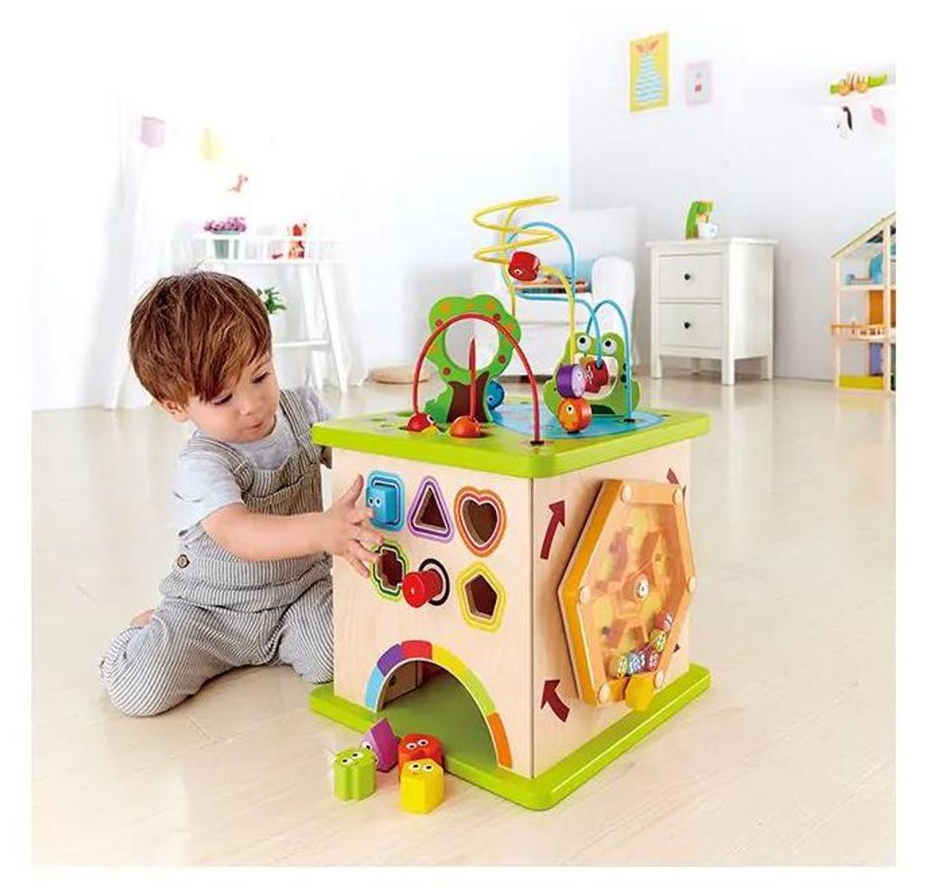 Hape Motoriekblokken "Totally Amazing", Kleine Dieren, Productafbeelding 