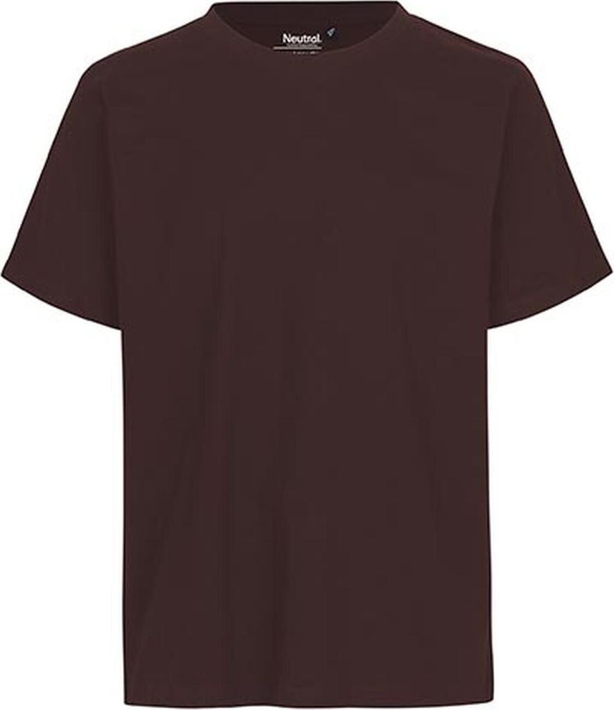 Neutral O60002 | Herren Regular T-Shirt - Farbe: Brown - Größe: L