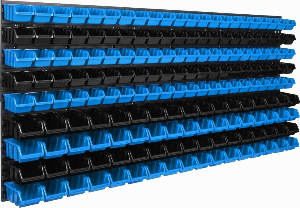 Lagersystem Wandregal 1728 x 780 mm | 178 stck. Box | Produktbild 