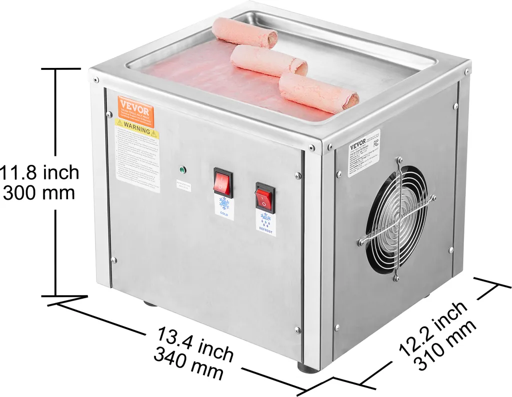 Machine à glace instantanée pour rouleaux parfaits sans attendre - 8