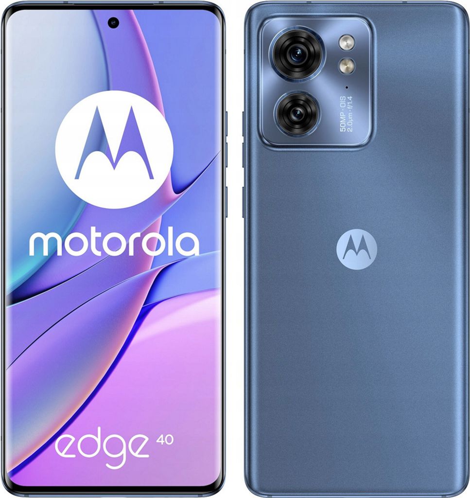 Motorola Edge 40 Smartphone 6.55" 8GB 256GB 50MP 5G Lunar Zdjęcie produktu 