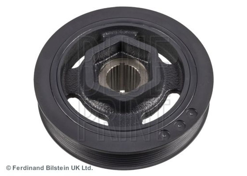 BLUE PRINT ADH26106 Riemenscheibe Kurbelwelle für HONDA CIVIC VIII Hatchback (FN, FK) 157mm 6-Rippen