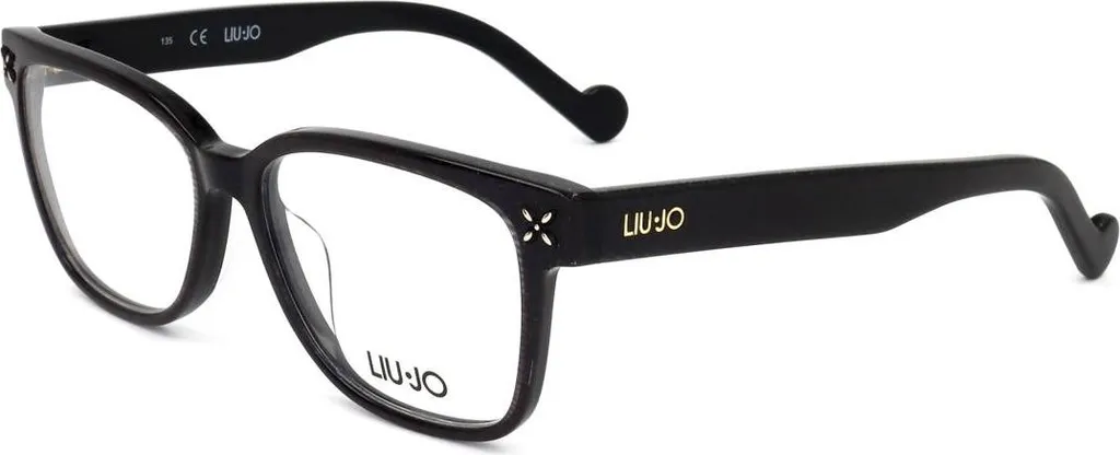 Lunettes Liu Jo LJ2650 002 Black Denim à paillettes pour femme 52mm