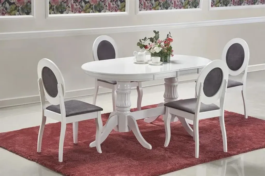 Table pliante Joseph en bois clair avec structure robuste gain de place - 12