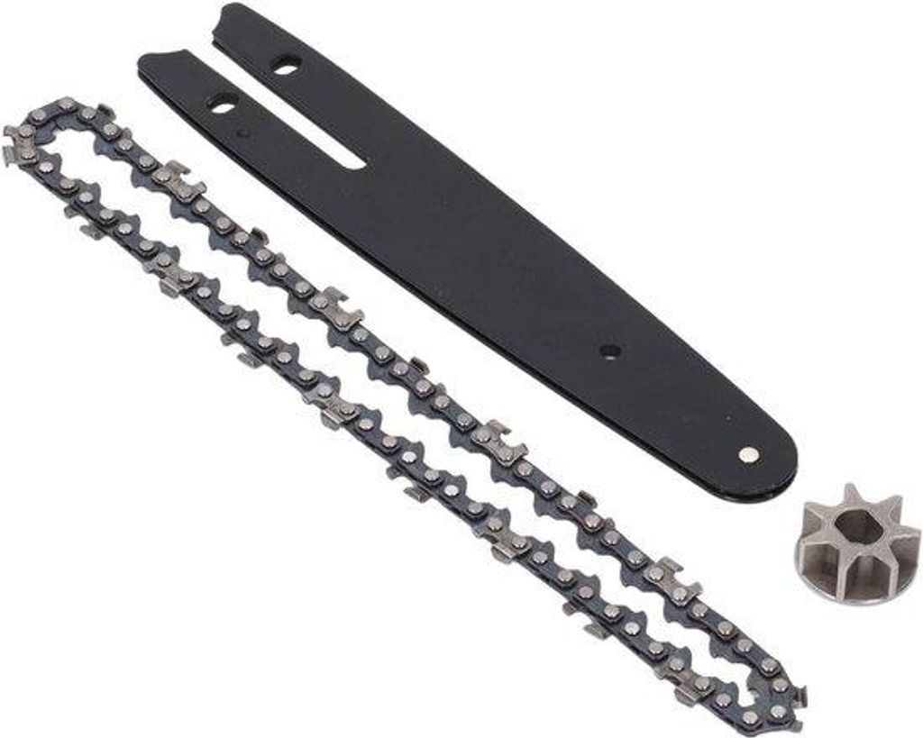 Kettensäge-Ketten-Kit Stahl-Sprocket 186mm Führungsplatte 230mm Kette 15cm Säge-Ersatz