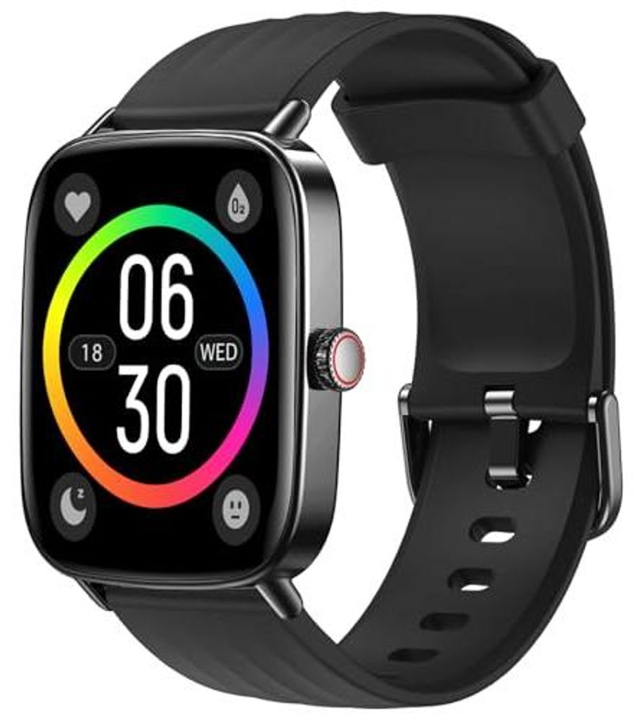 Smartwatch Herren Damen, 1,85" Fitnessuhr Herren mit Telefonfunktion, Schrittzähler Uhr Herren mit IP68 Wasserdicht, Herzfrequenz SpO2 Schlafmonit...