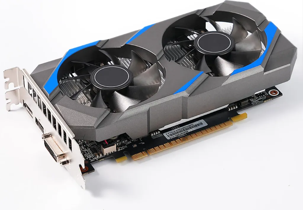 Carte Vidéo GTX 1050 2GB GDDR5 Double Ventilateur Basse Consommation PC