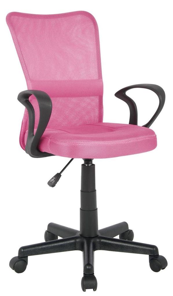 Bürostuhl Drehstuhl Schreibtischstuhl für Kinder Pink Produktbild 