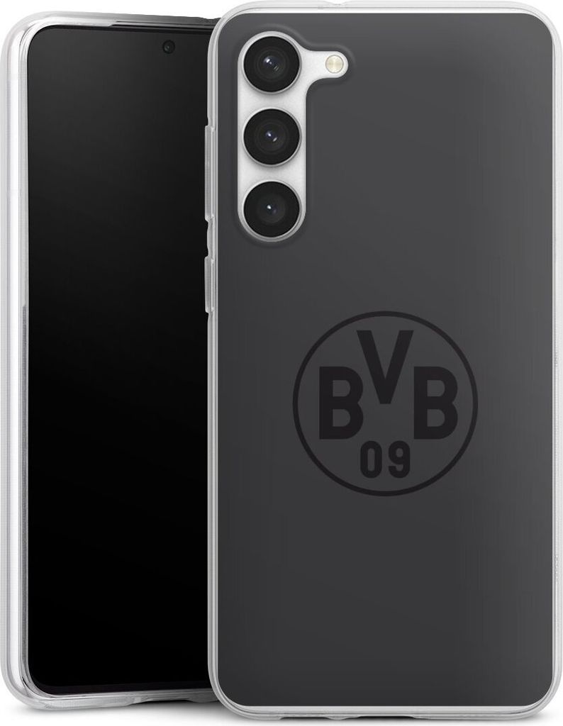DeinDesign Handyhülle für Samsung Galaxy S23+ Silikon Hülle Case Smartphone Schutzhülle BVB Borussia Dortmund Logo