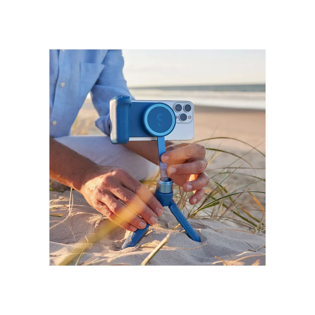 Trépied smartphone pour vlog Shiftcam Snappod Pink nomade - 3