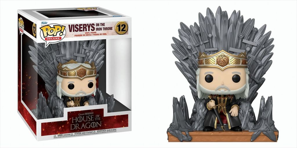House Of The Dragon - Viserys On The Throne 12  - Funko Pop! Deluxe