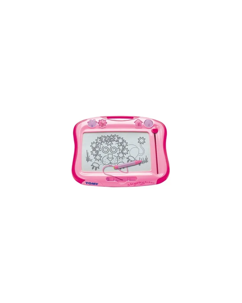 Jouet créatif Megasketcher rose pour dessiner sans taches à la maison