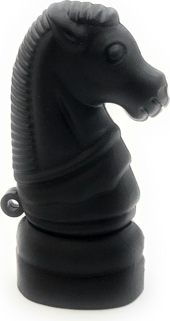 Onlineworld2013 Schach Figur Pferd Schwarz Funny USB Stick 64 GB USB 3.0