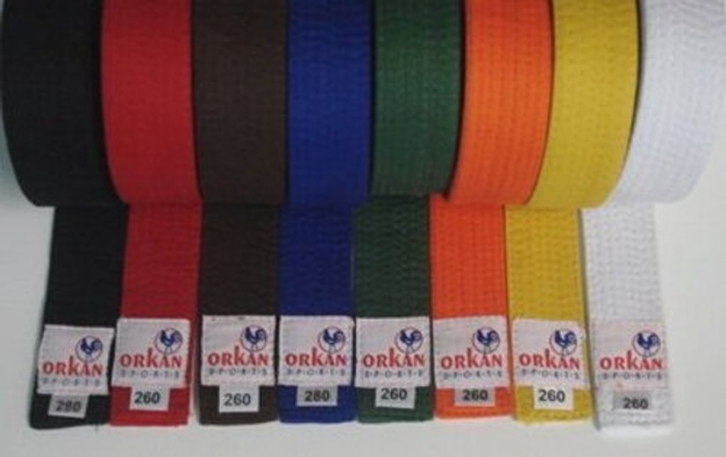 Orkan Budogürtel einfarbig gelb 300