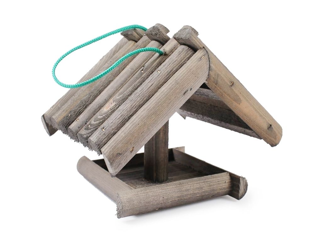 Vogelfutterhaus aus Holz Pm-017
