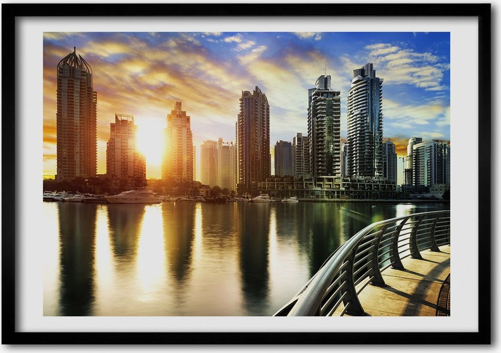 Bild - Bilderrahmen - 100 cm x 70 cm - MDF - Rahmen - Foto Produktbild 