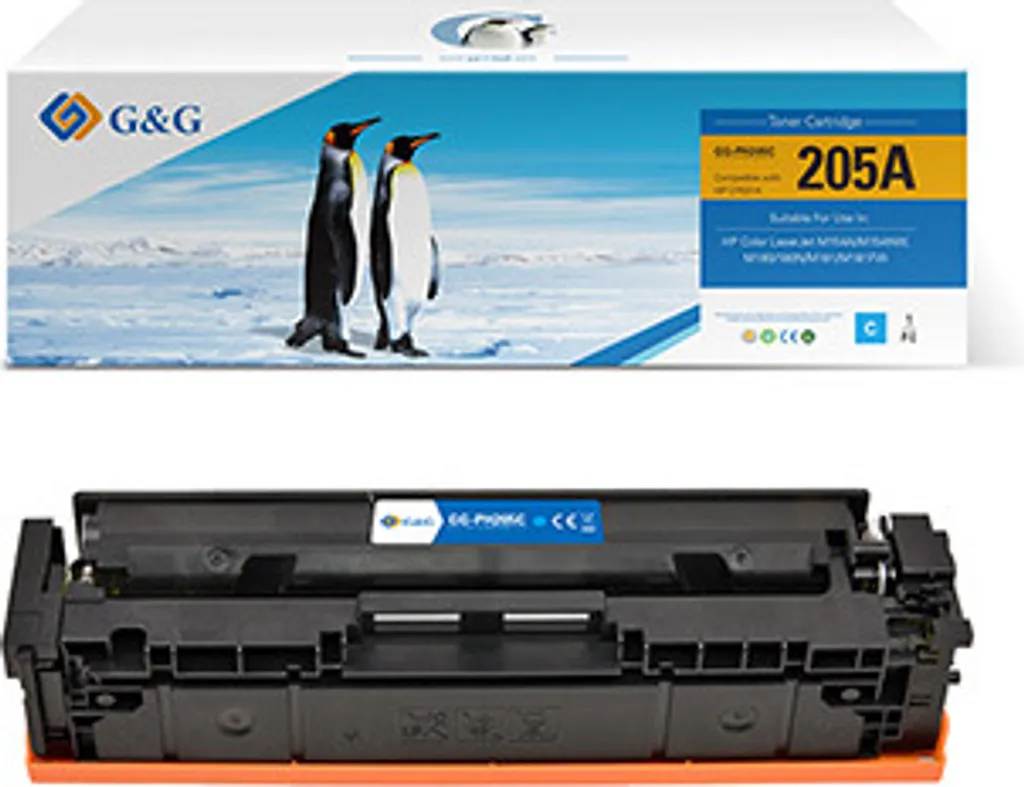 Toner Ciano Economico per HP 205A CF531A | Ideale per la Casa