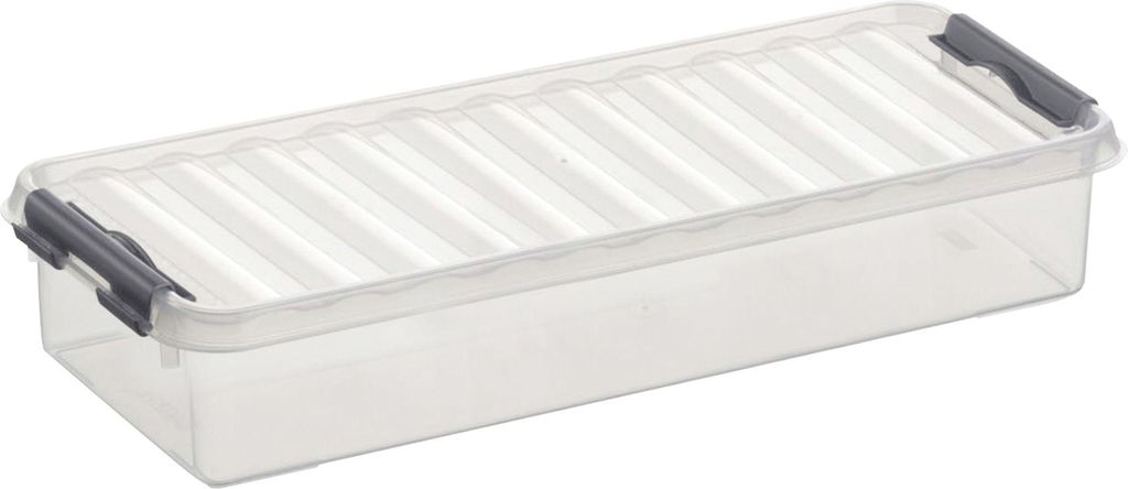 Sunware Aufbewahrungsbox - transparent - 2.5L - 38 x 14 x 6 Produktbild 