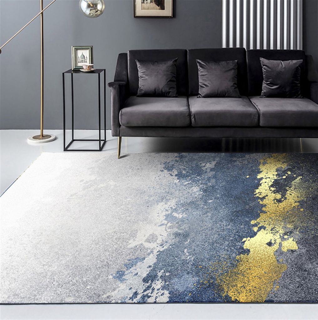 Anti-Rutsch-Rechteck Moderne Teppiche Abstrakter Teppich Weiches Zuhause Dekorativ fš¹r Wohnzimmer Boden Schlafzimmer,Stil 3,200x300cm