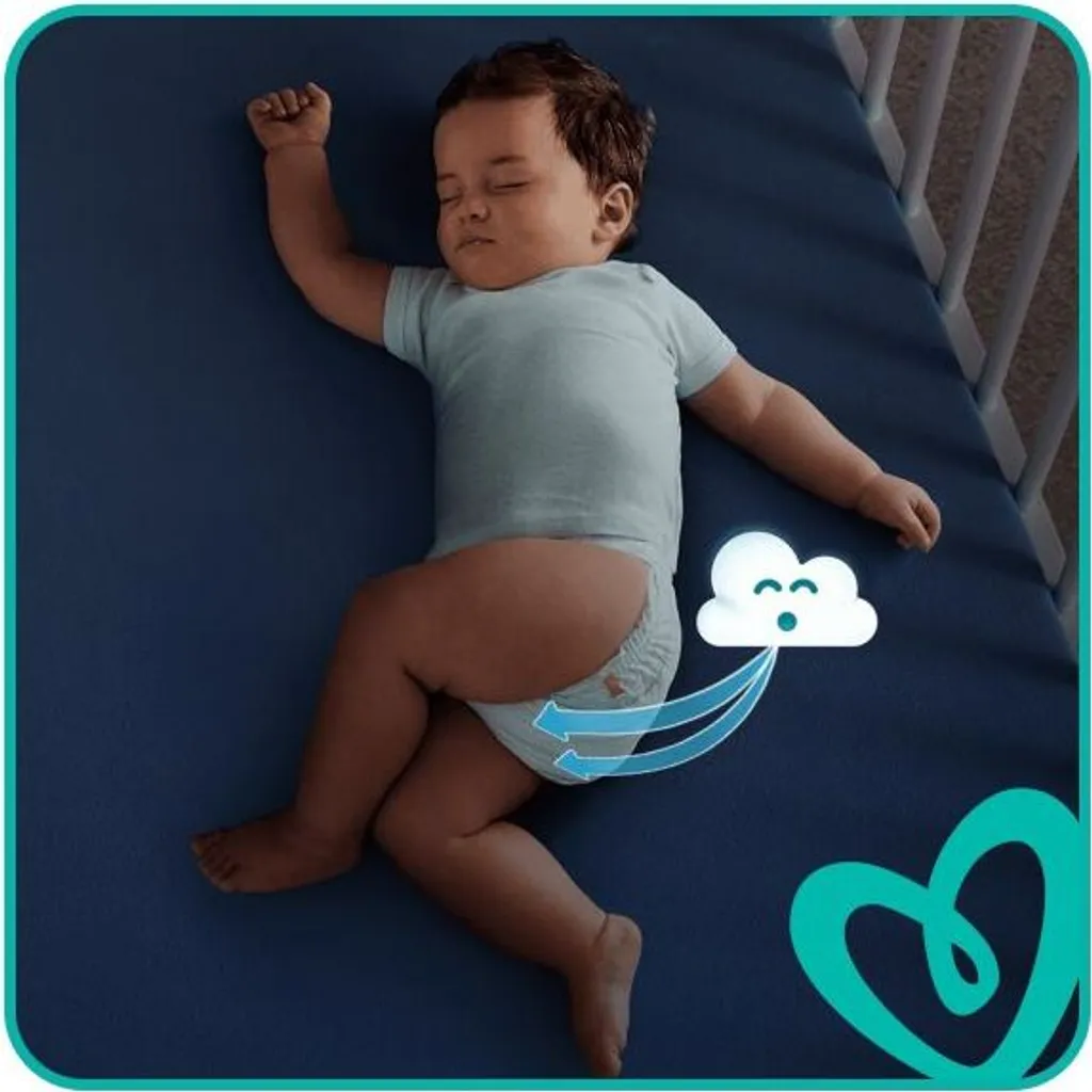 Couches Bébé Pampers Active-Baby 150 Unités avec Couche Extra Sommeil - 19