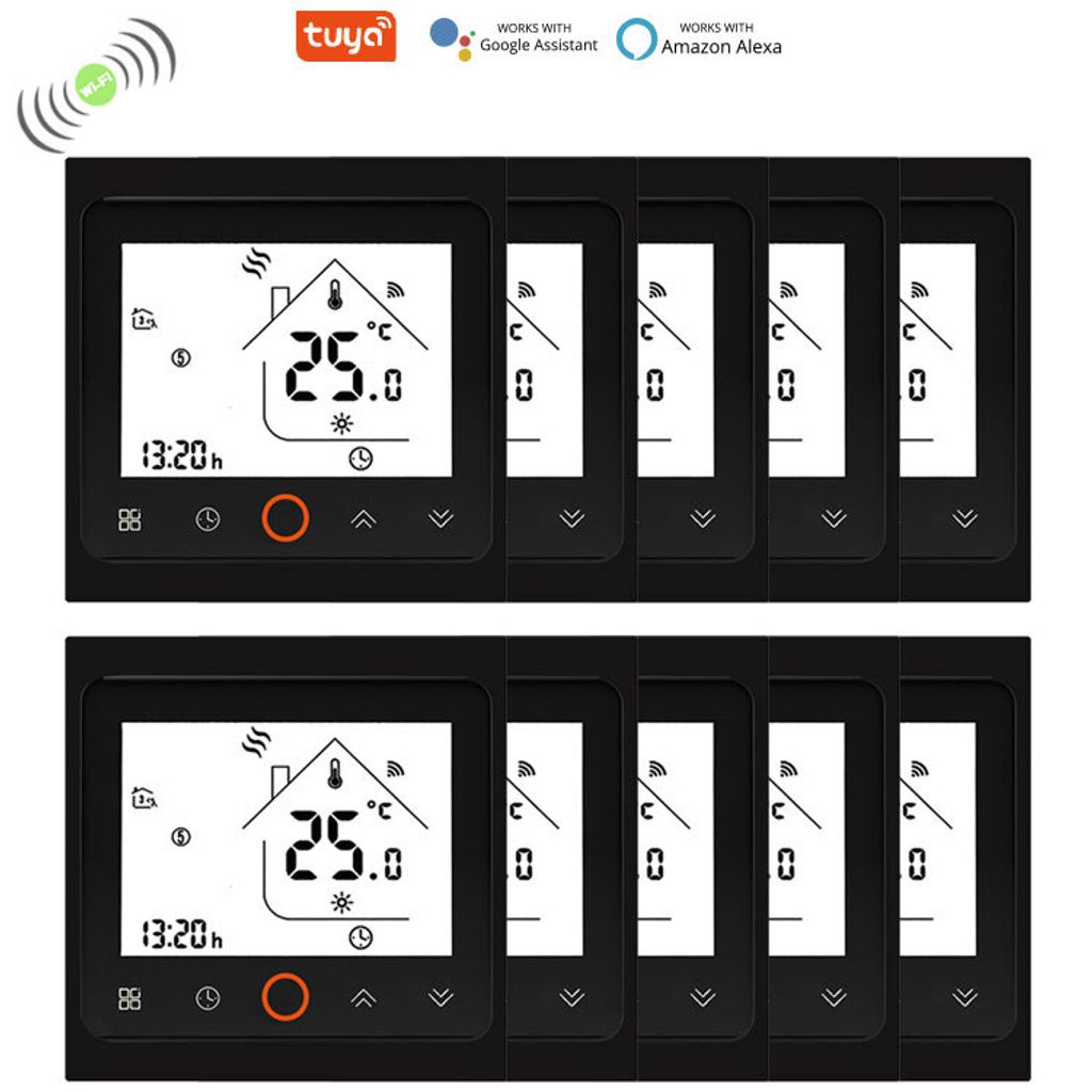 10X Tuya Digital WiFi Thermostat Smart Raumthermostat