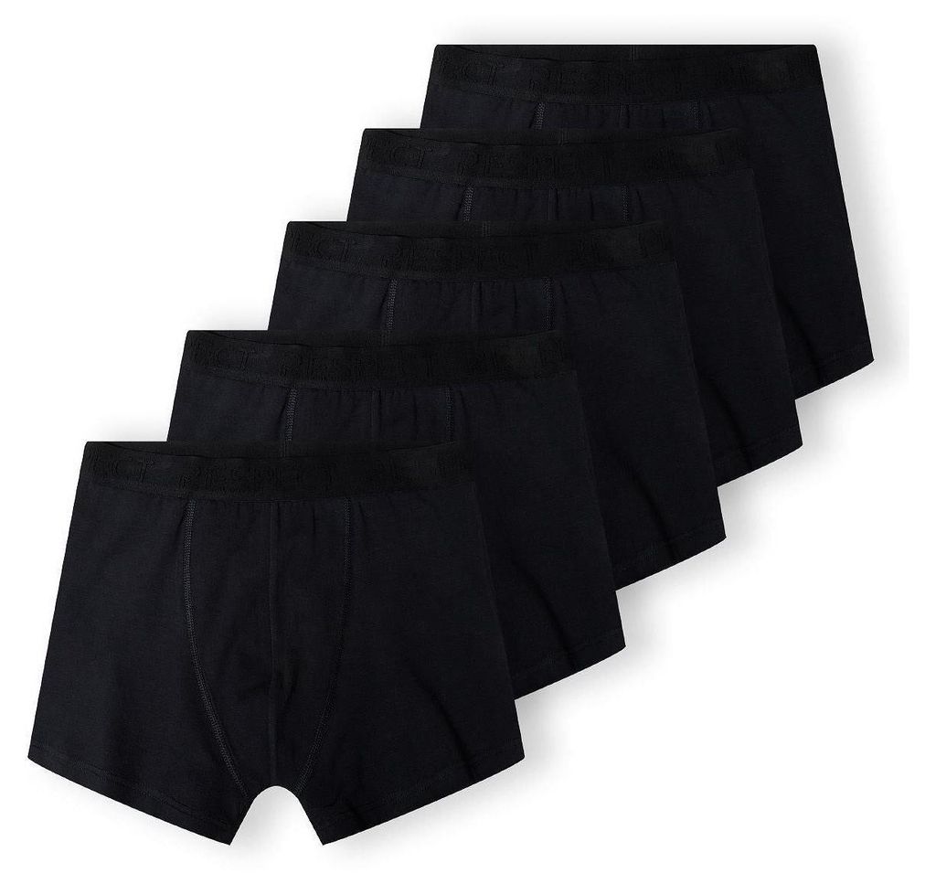 Minoti Boxershorts Baumwolle Schwarz Gr. Small für Jungen