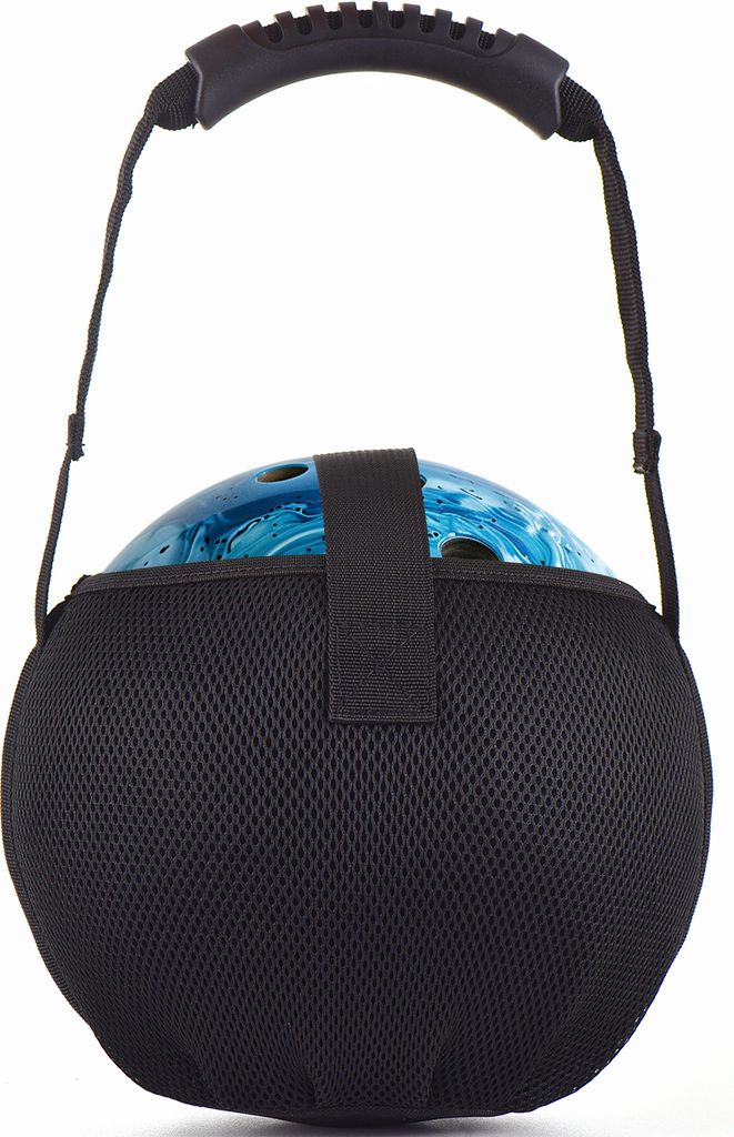 Tragbare Bowling-Netztasche, einzelne Bowlingtasche mit verst?rktem Griff