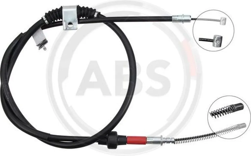 Réparer le frein à main de votre Lancer avec le câble A.B.S. K12089