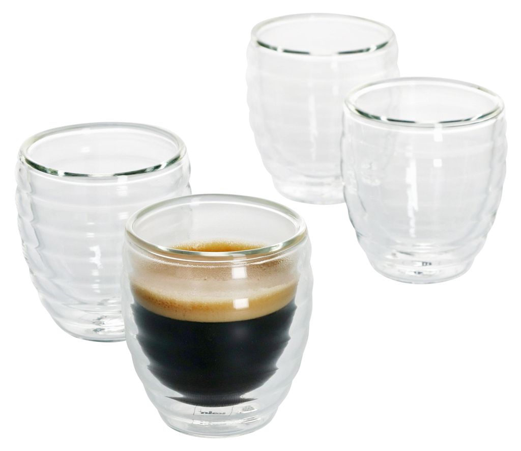4er Gläserset Cesena Espresso-Glas 80-100ml hitzebeständig Produktbild 