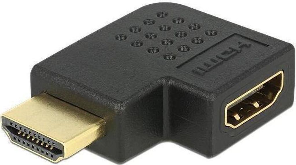 DELOCK HDMI Adapter A -> A St/Bu 90° links