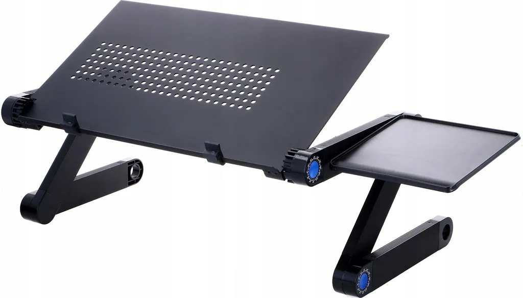 Support PC portable anti-surchauffe avec grand tapis de souris inclus