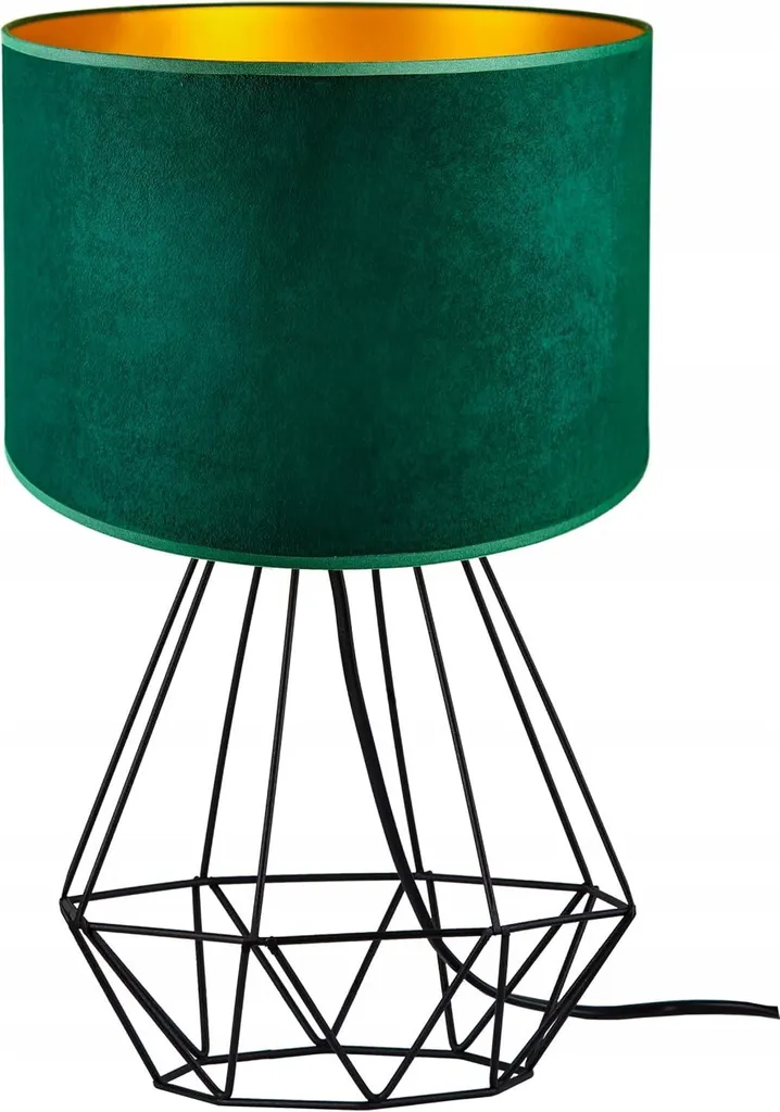 Lampada da Comodino N230 Verde-Oro | Illuminazione Design di Lusso