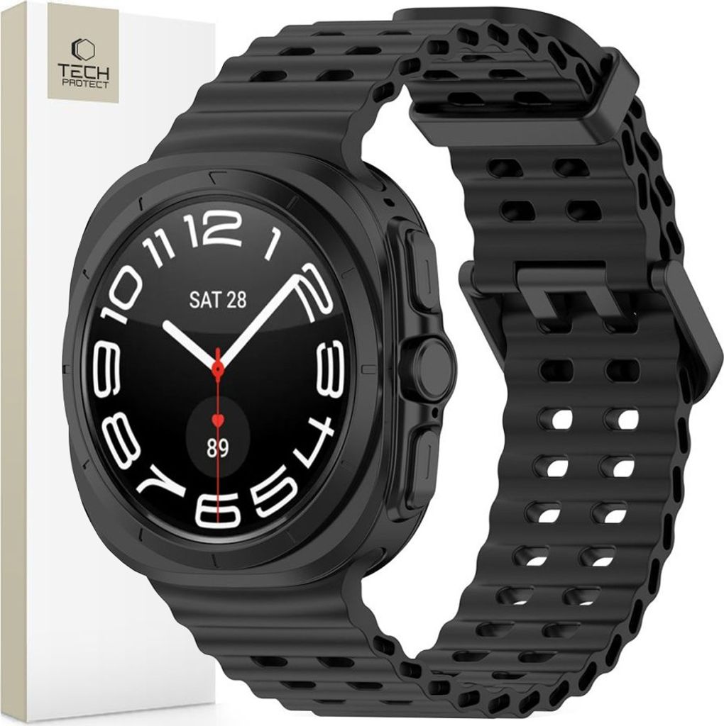 Tech-Protect Iconband Pro Samsung Galaxy Watch Ultra (47 Mm) Schwarz
