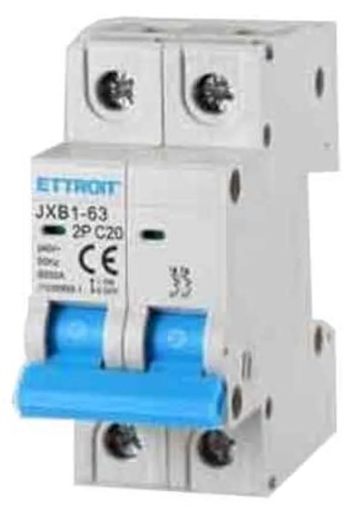 Disjoncteur différentiel ETTROIT 1P+N 20A magnéto-thermique pour tableau