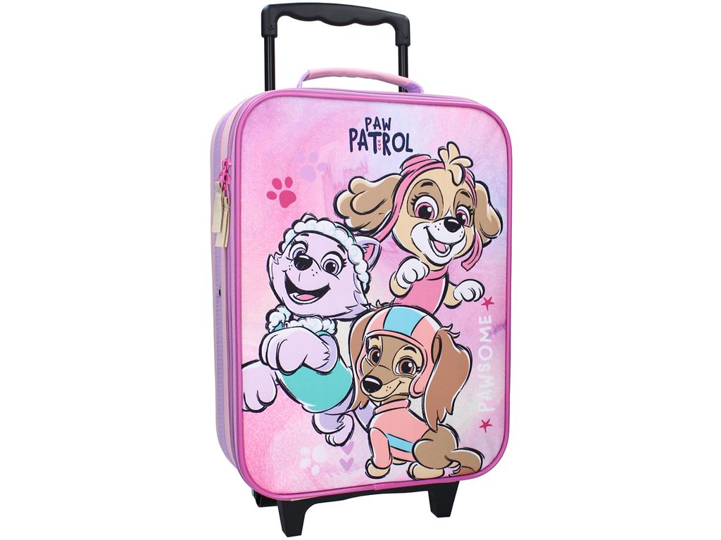 Ružový detský kufor Paw Patrol Pawsome Obrázok produktu 