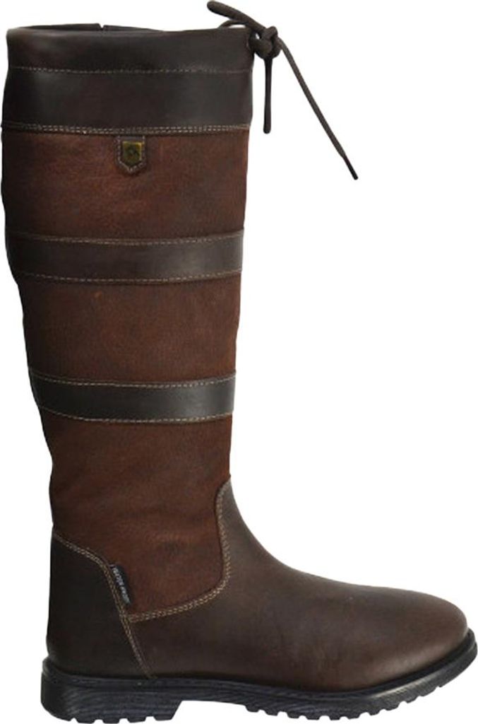 Hy - "Hurdlow" Lang Landstiefel für Damen, Büffelleder BZ6358 (42 EU) (Braun)