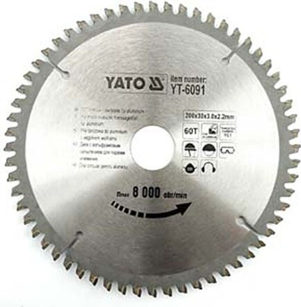 Yato YT-6093, Aluminium, Laminat, Kunststoff, 21 cm, 3 cm, Produktbild 
