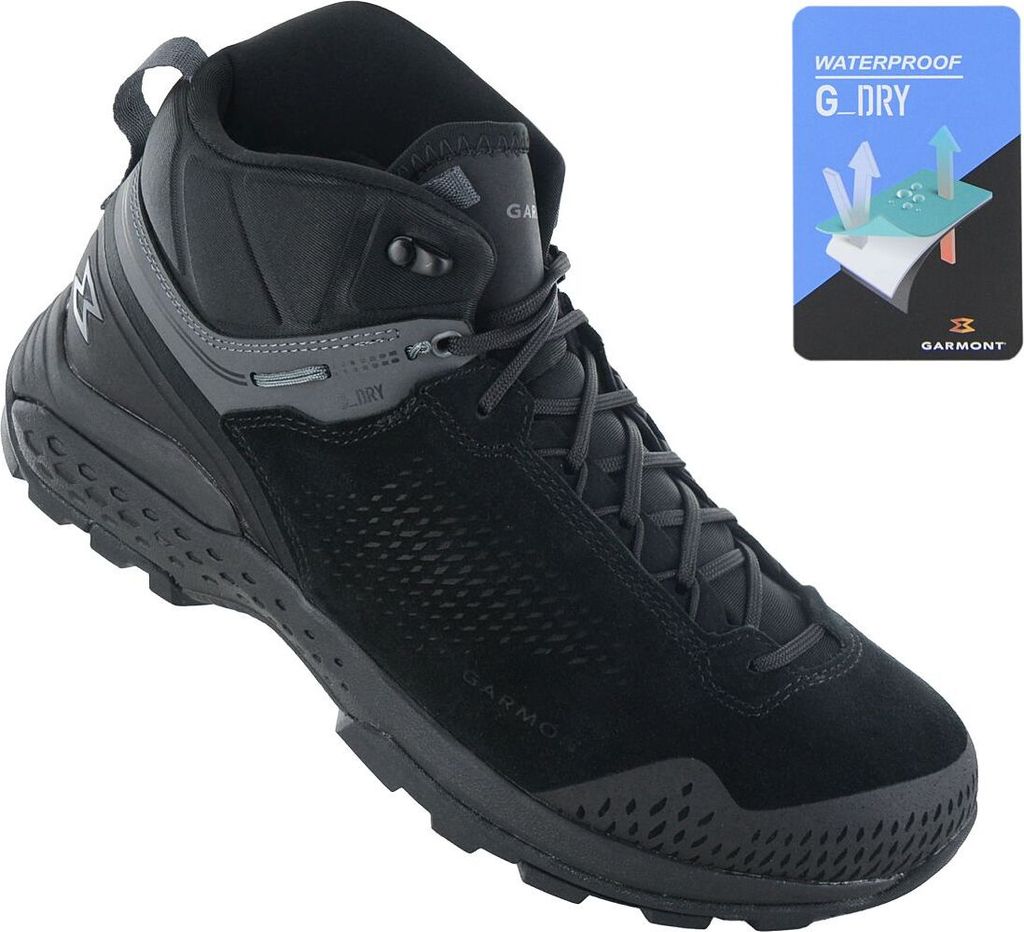 GARMONT T4 GROOVE G-DRY - Wasserfeste Herren Schuhe Taktische Stiefel Schwarz 002712 , EU 40 UK 6.5