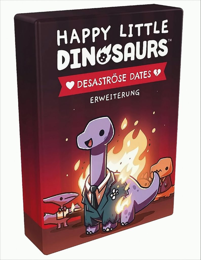 Asmodee GmbH Happy Little Dinosaurs - Desaströse Dates