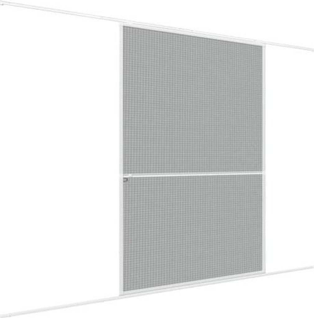 Primaster Fliegenschutz-Schiebetür 120 x 240 cm weiß/weiß kürzbar