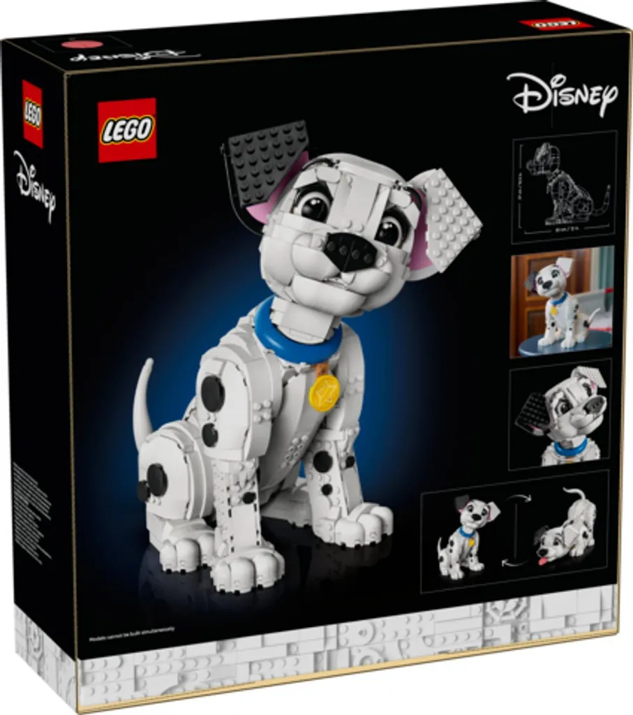 Cadeau Enfant LEGO Disney 43269 Chiot 101 Dalmatiens pour anniversaire