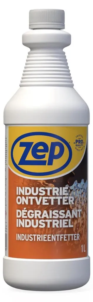 Dégraissant Violet Zep Industrie 1 Litre - Nettoyant Surpuissant Métaux