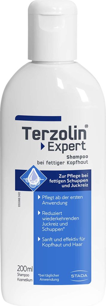 Terzolin Expert Shampoo bei fettiger Kopfhaut 200 ml Produktbild 
