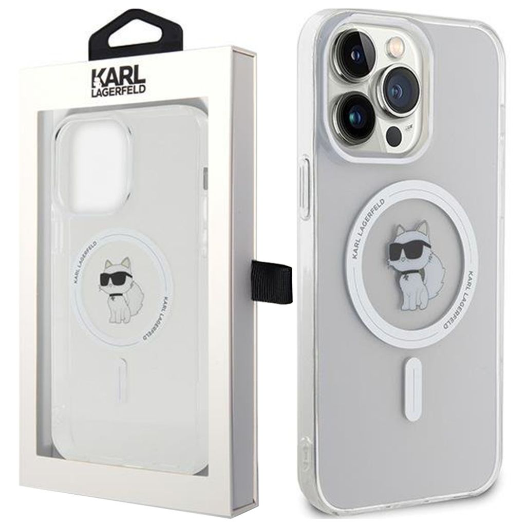Karl Lagerfeld IML Choupette MagSafe Hlle fr iPhone 15 Pro Produktbild 