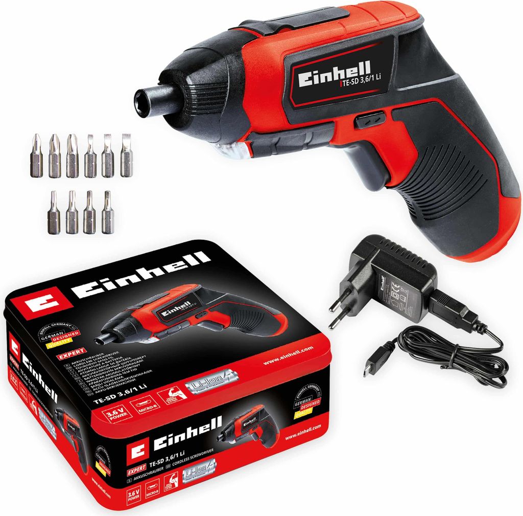 Akumulátorový skrutkovač Einhell TE-SD 3,6/1 Li Obrázok produktu 